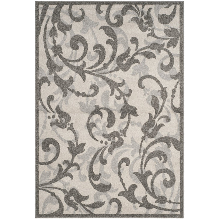 SAFAVIEH Amherst Collection AMT428K Ivory / Grey Rug Image 1