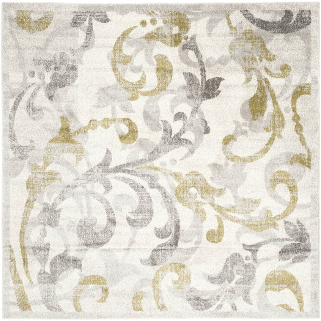 SAFAVIEH Amherst Collection AMT428E Ivory/Light Grey Rug Image 11