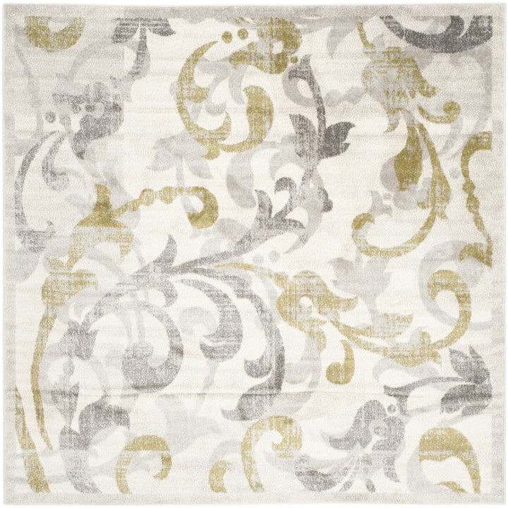 SAFAVIEH Amherst Collection AMT428E Ivory/Light Grey Rug Image 11