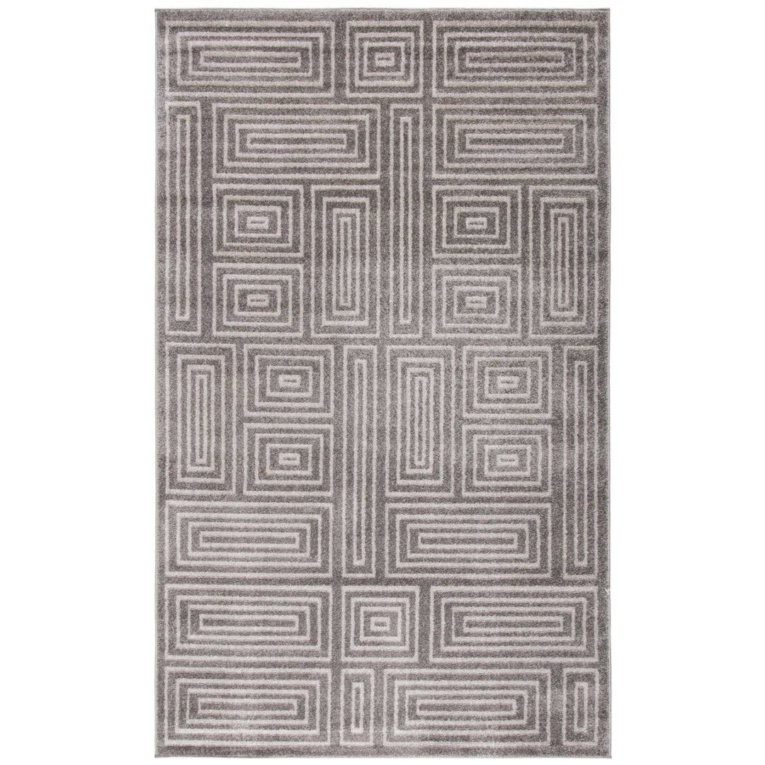 SAFAVIEH Amherst Collection AMT430C Grey / Ivory Rug Image 5