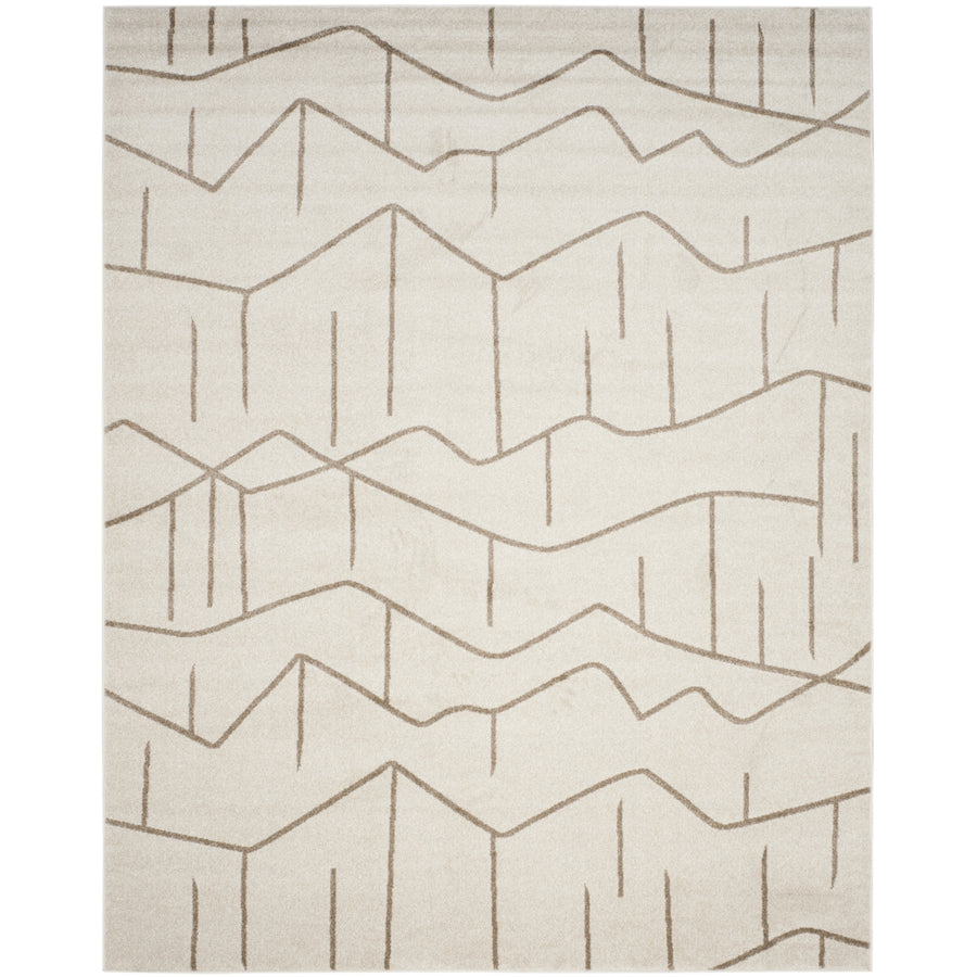 SAFAVIEH Amherst Collection AMT429K Ivory / Grey Rug Image 1