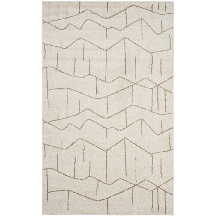 SAFAVIEH Amherst Collection AMT429K Ivory / Grey Rug Image 1