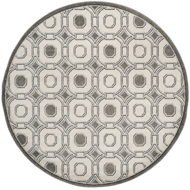 SAFAVIEH Amherst Collection AMT431E Ivory / Grey Rug Image 4