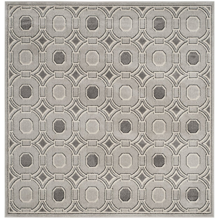 SAFAVIEH Amherst Collection AMT431B Light Grey/Ivory Rug Image 1