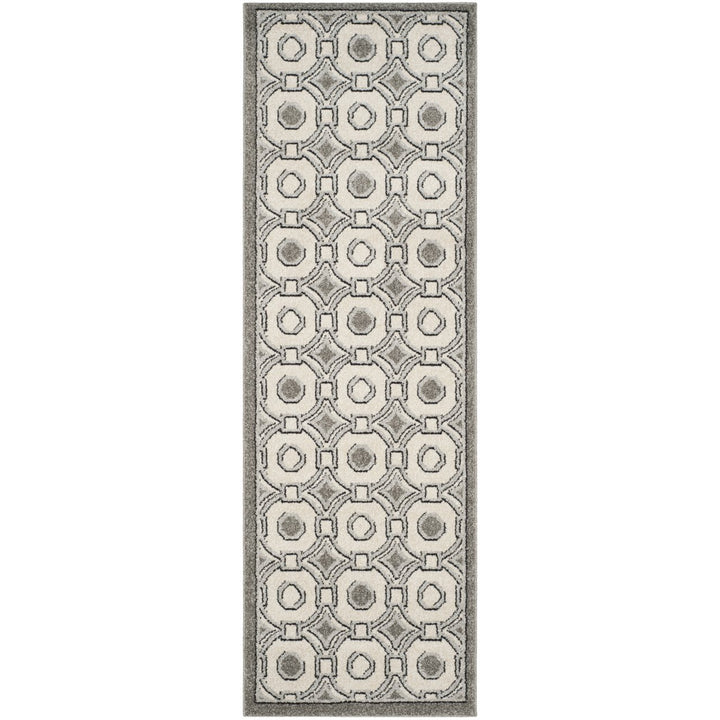 SAFAVIEH Amherst Collection AMT431E Ivory / Grey Rug Image 1