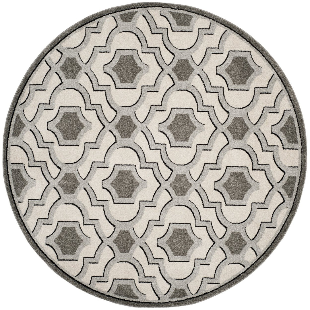 SAFAVIEH Amherst Collection AMT432E Ivory / Grey Rug Image 4