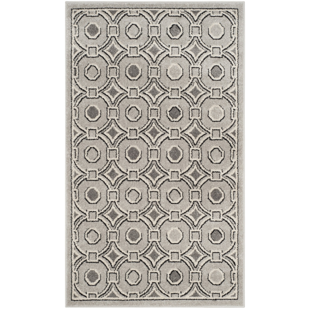 SAFAVIEH Amherst Collection AMT431B Light Grey/Ivory Rug Image 8