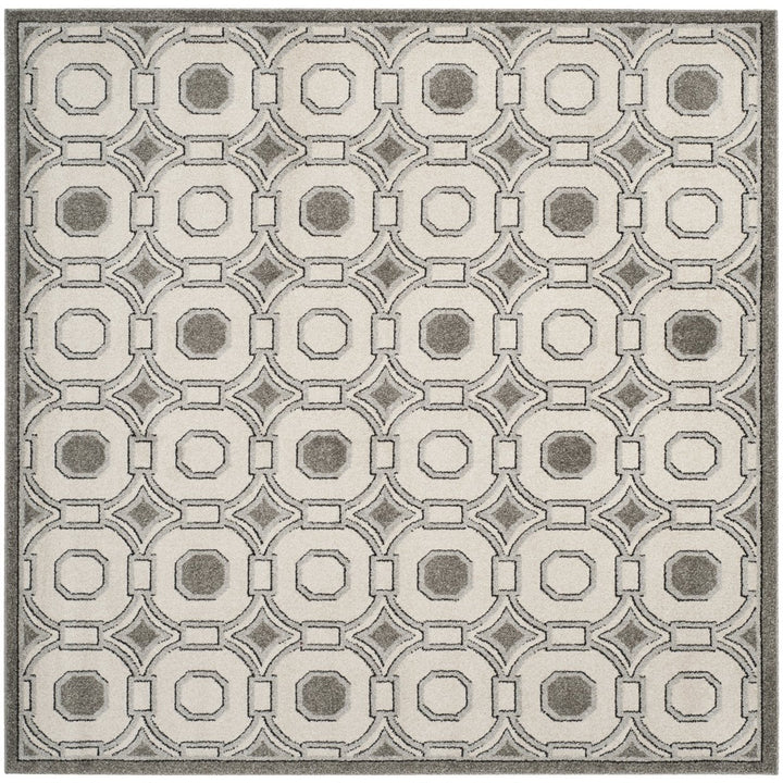 SAFAVIEH Amherst Collection AMT431E Ivory / Grey Rug Image 1