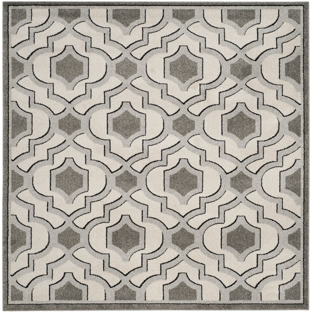 SAFAVIEH Amherst Collection AMT432E Ivory / Grey Rug Image 6