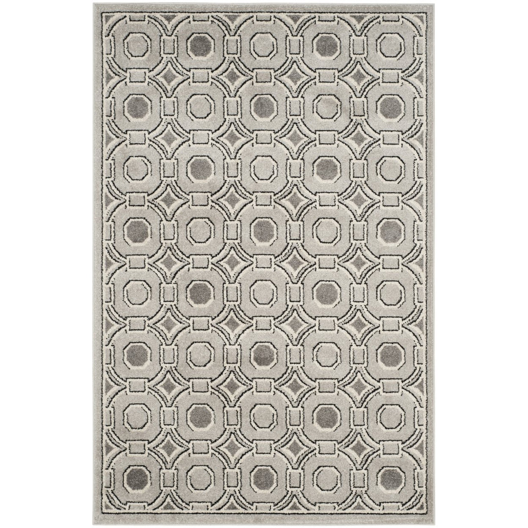 SAFAVIEH Amherst Collection AMT431B Light Grey/Ivory Rug Image 1