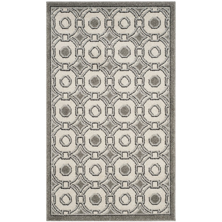 SAFAVIEH Amherst Collection AMT431E Ivory / Grey Rug Image 1