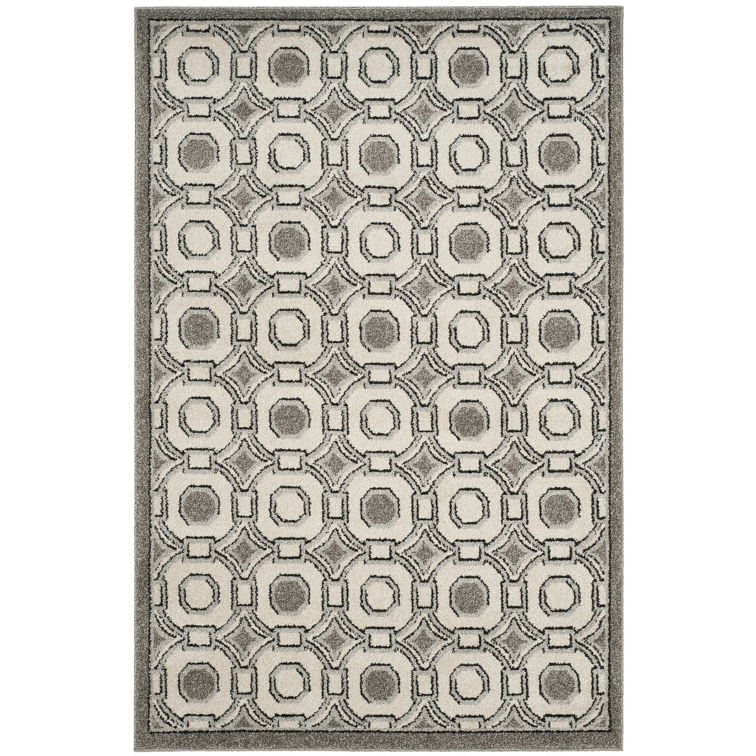 SAFAVIEH Amherst Collection AMT431E Ivory / Grey Rug Image 9