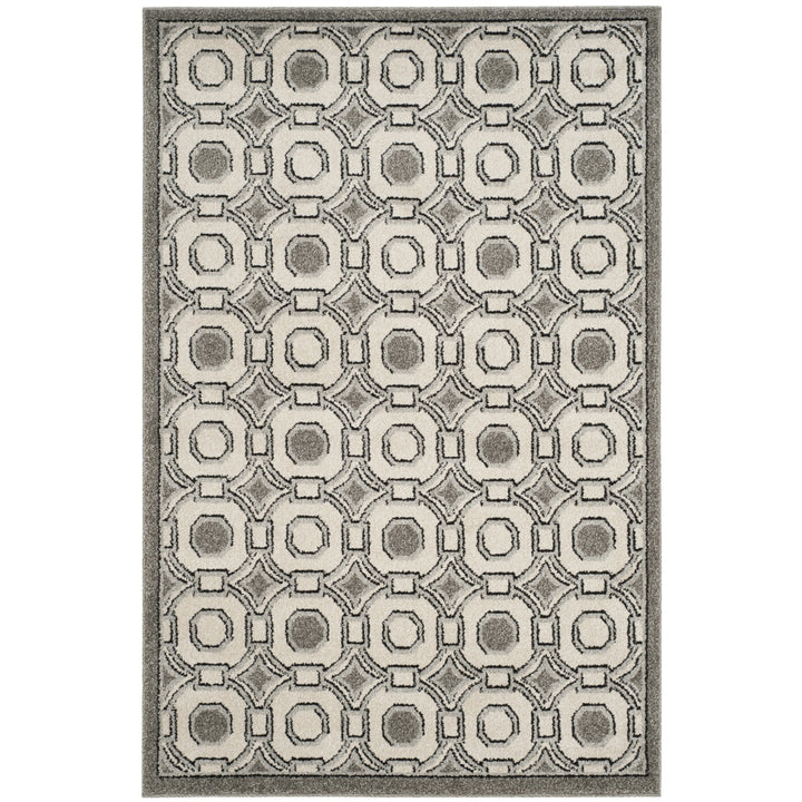 SAFAVIEH Amherst Collection AMT431E Ivory / Grey Rug Image 9