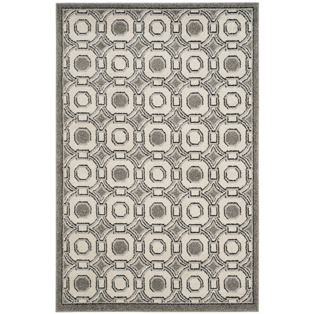 SAFAVIEH Amherst Collection AMT431E Ivory / Grey Rug Image 1