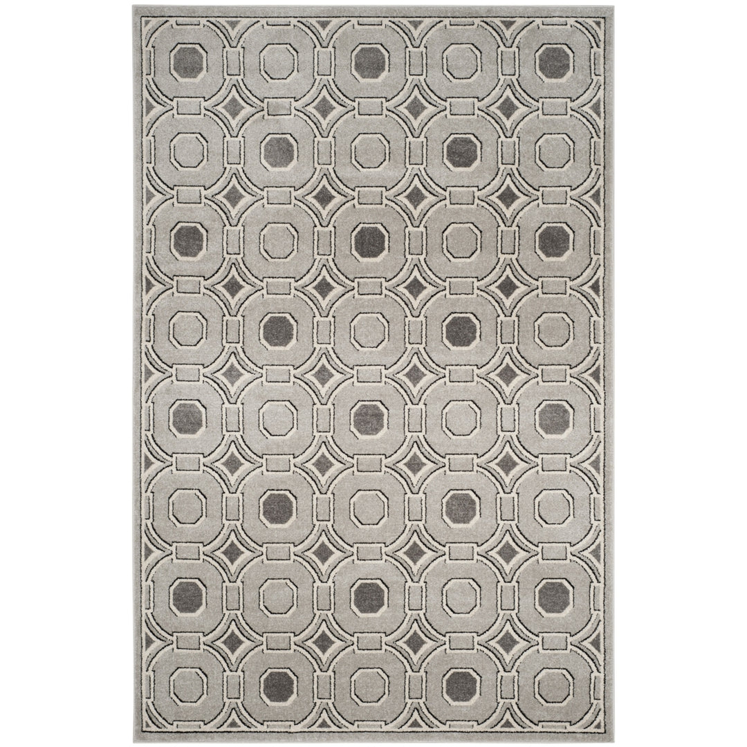 SAFAVIEH Amherst Collection AMT431B Light Grey/Ivory Rug Image 11