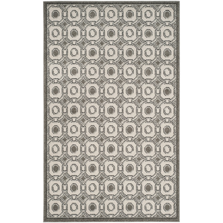 SAFAVIEH Amherst Collection AMT431E Ivory / Grey Rug Image 10