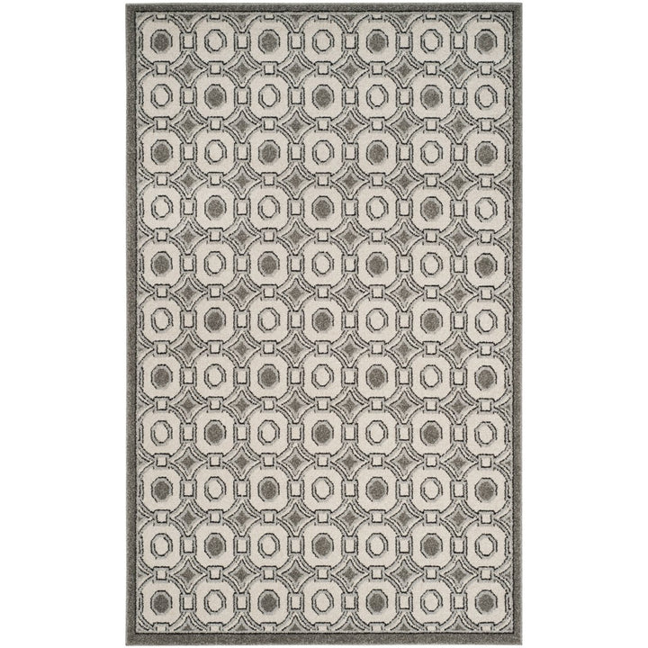 SAFAVIEH Amherst Collection AMT431E Ivory / Grey Rug Image 1