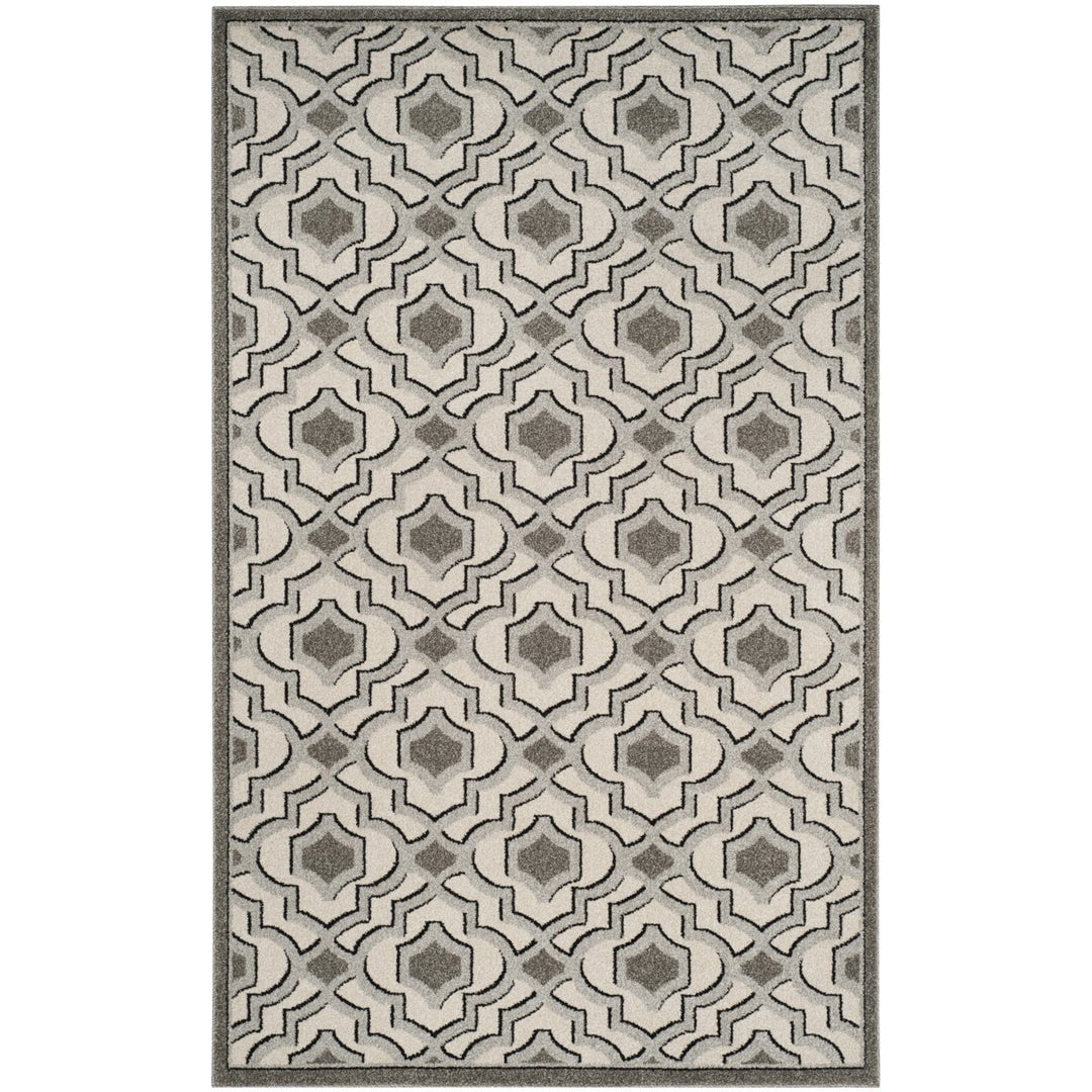 SAFAVIEH Amherst Collection AMT432E Ivory / Grey Rug Image 1