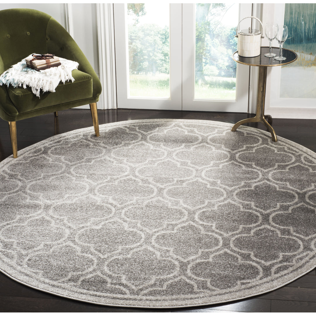 SAFAVIEH Amherst Collection AMTW412C Grey/Light Grey Rug Image 2