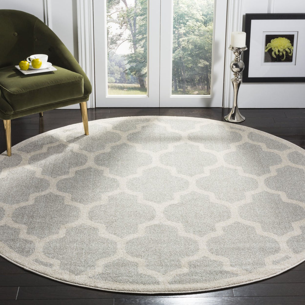 SAFAVIEH Amherst AMTW420B Light Grey / Beige Rug Image 2