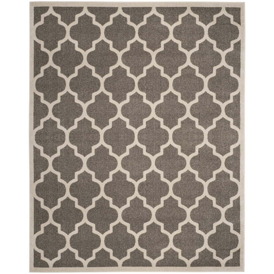 SAFAVIEH Amherst Collection AMTW420R Dark Grey/Beige Rug Image 1