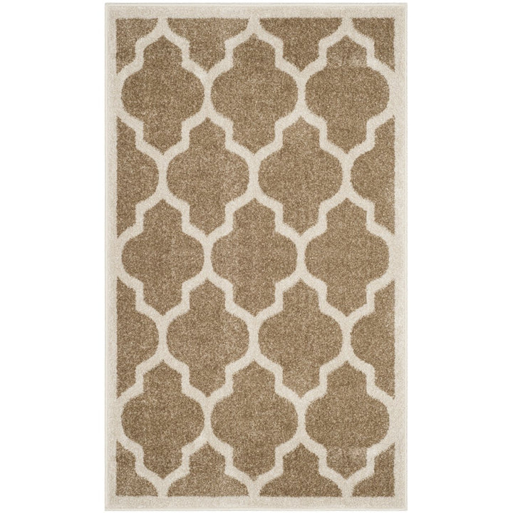 SAFAVIEH Amherst Collection AMTW420S Wheat / Beige Rug Image 1