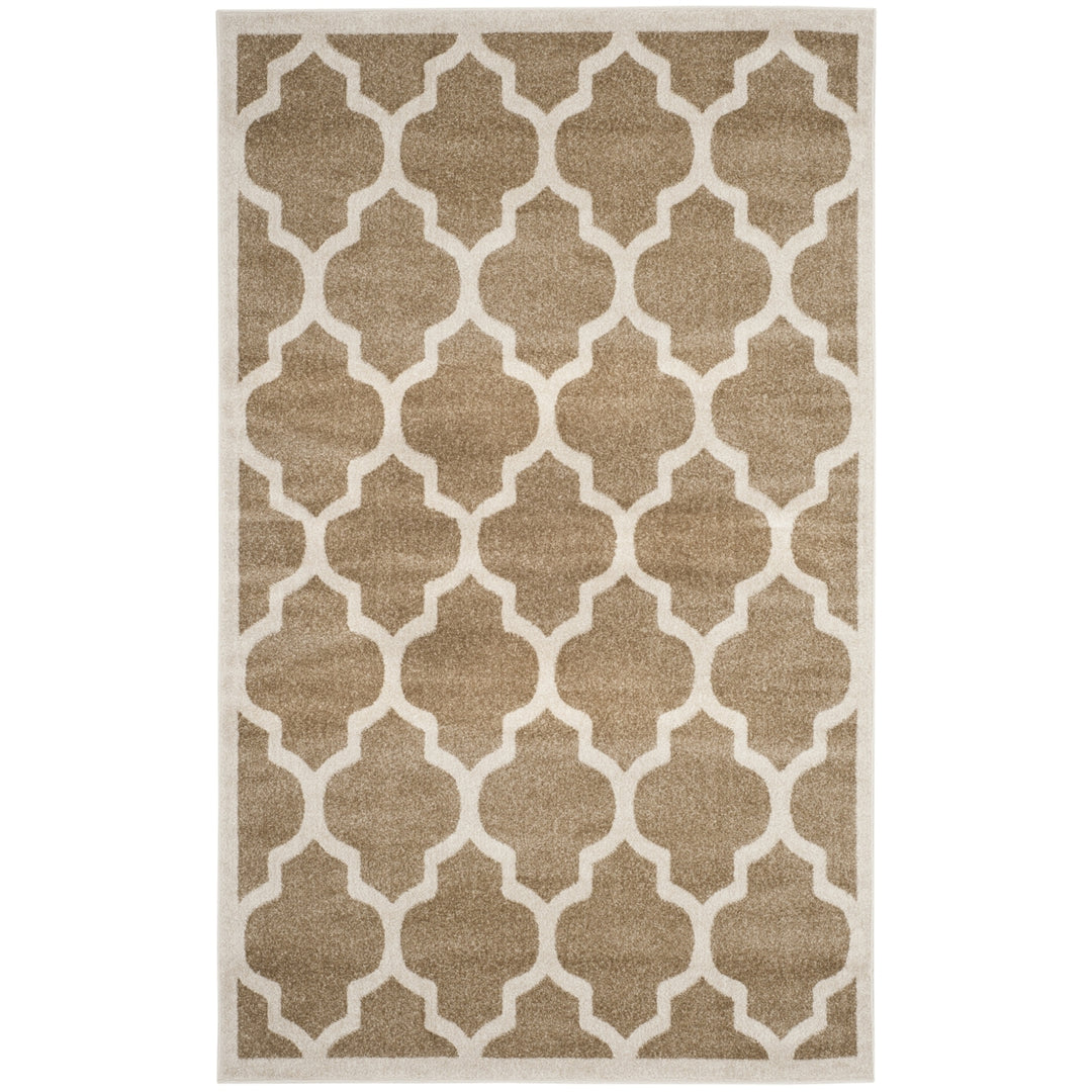 SAFAVIEH Amherst Collection AMTW420S Wheat / Beige Rug Image 1