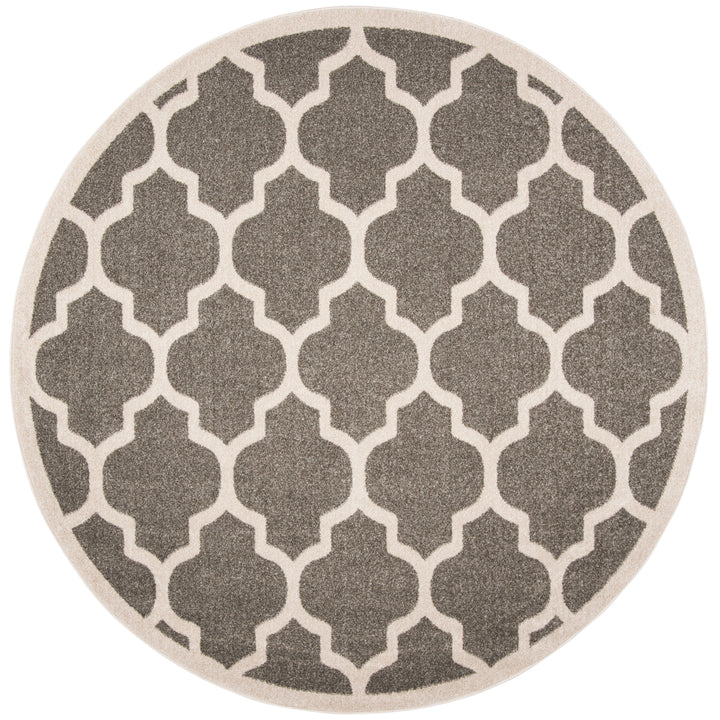 SAFAVIEH Amherst Collection AMTW420R Dark Grey/Beige Rug Image 4