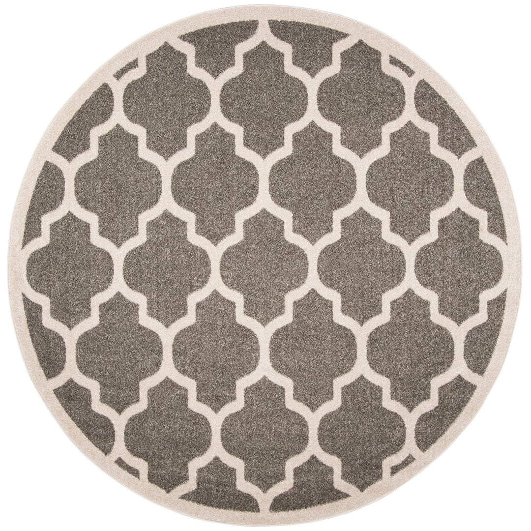 SAFAVIEH Amherst Collection AMTW420R Dark Grey/Beige Rug Image 1