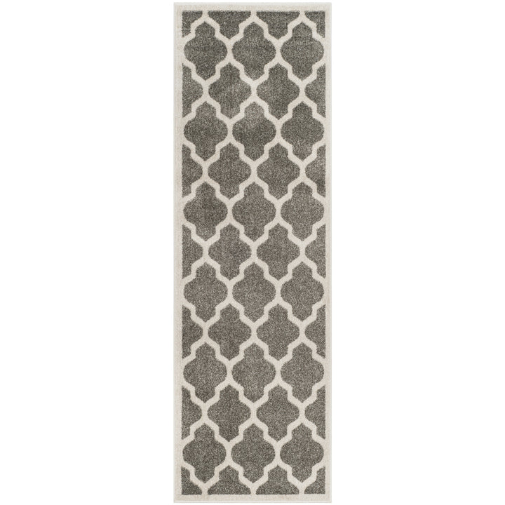 SAFAVIEH Amherst Collection AMTW420R Dark Grey/Beige Rug Image 5