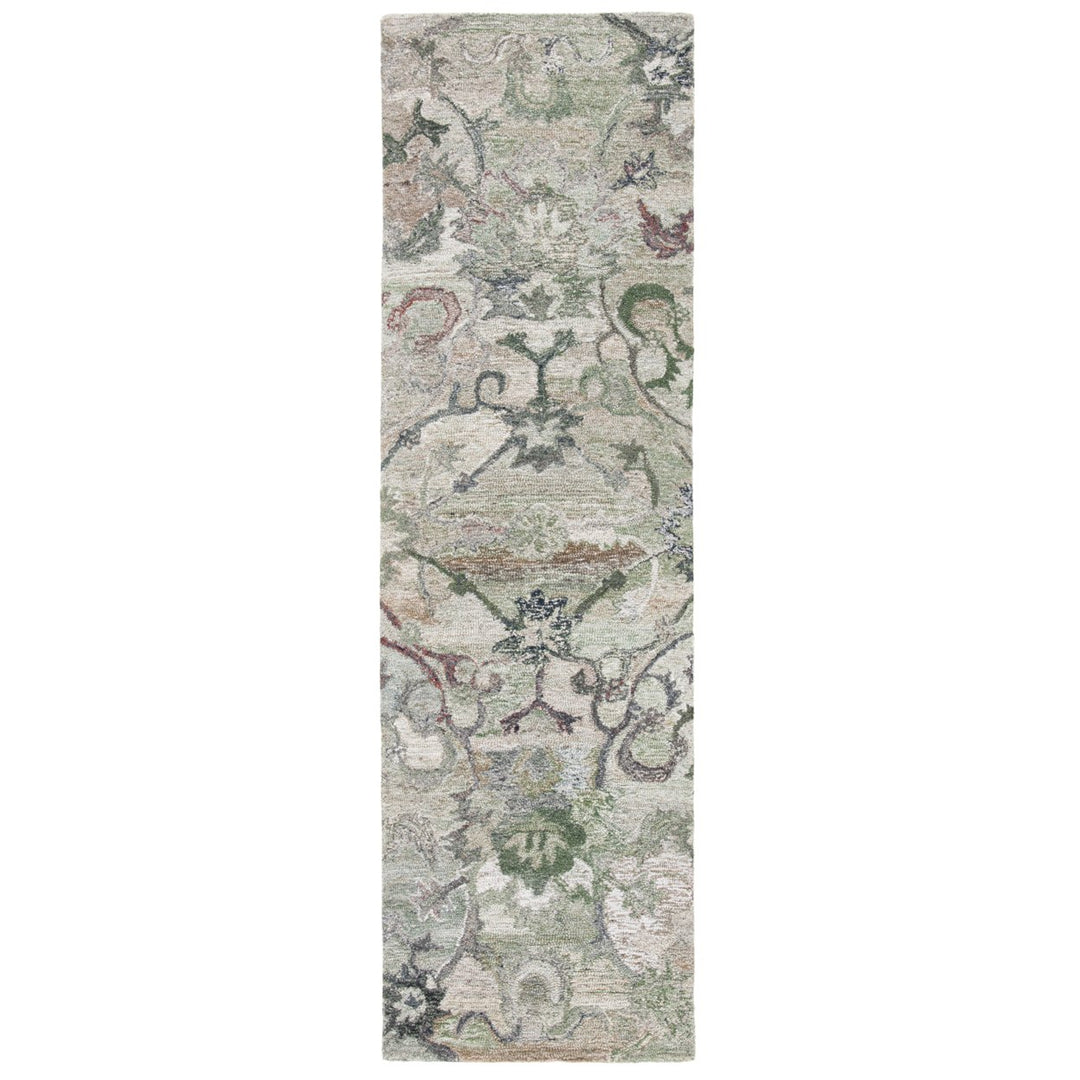 SAFAVIEH AN401W Anatolia Sage / Beige Image 3