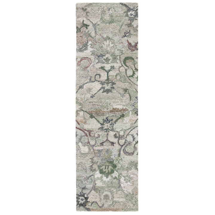 SAFAVIEH AN401W Anatolia Sage / Beige Image 1