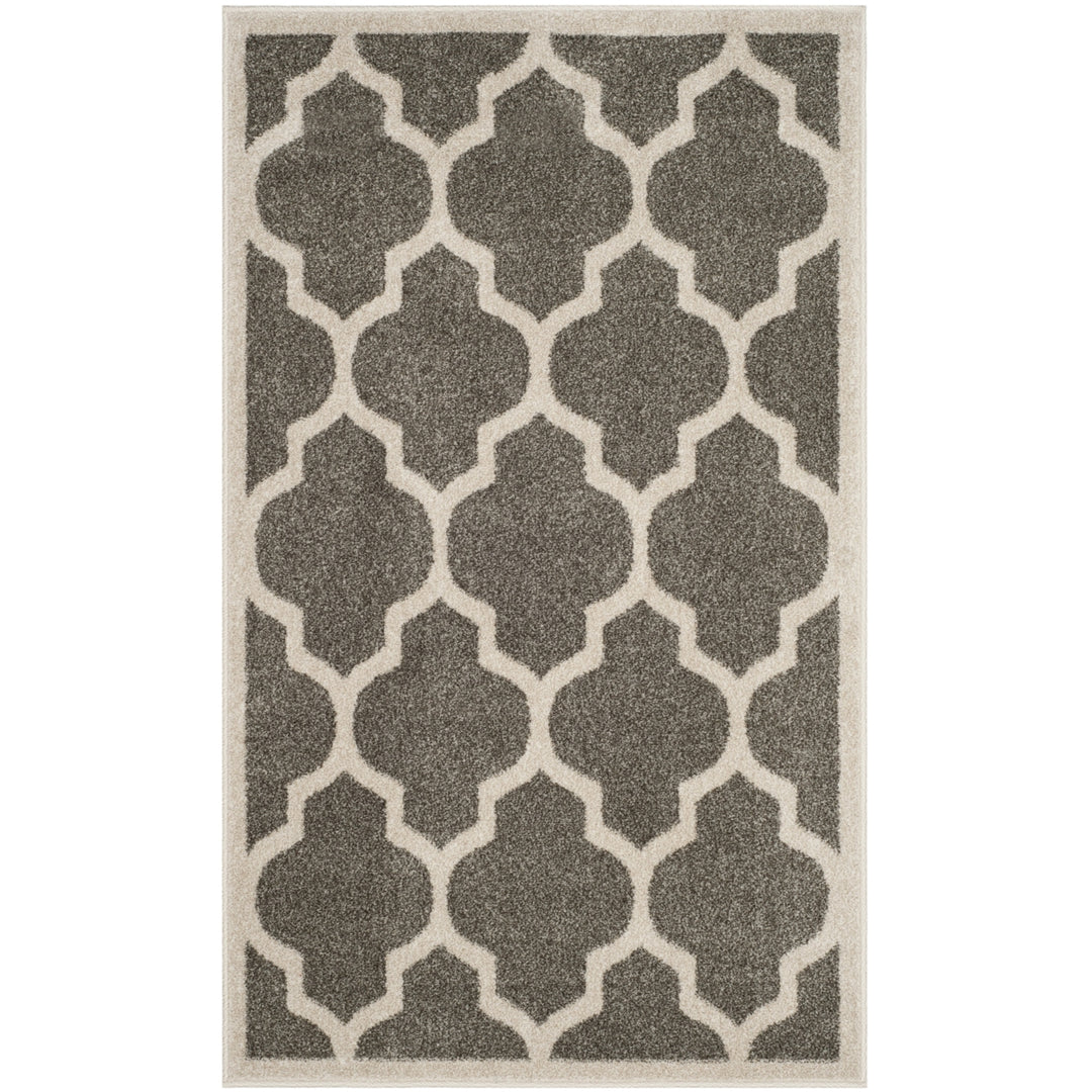 SAFAVIEH Amherst Collection AMTW420R Dark Grey/Beige Rug Image 7