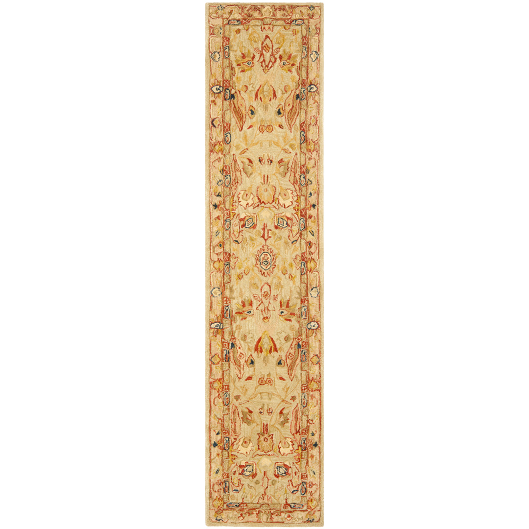 SAFAVIEH Anatolia AN514A Handmade Ivory / Beige Rug Image 3