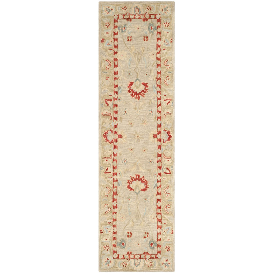 SAFAVIEH Anatolia AN517A Handmade Red / Navy Rug Image 4