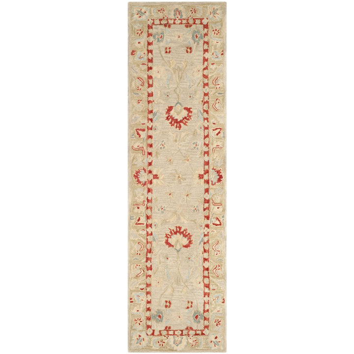 SAFAVIEH Anatolia AN517A Handmade Red / Navy Rug Image 1