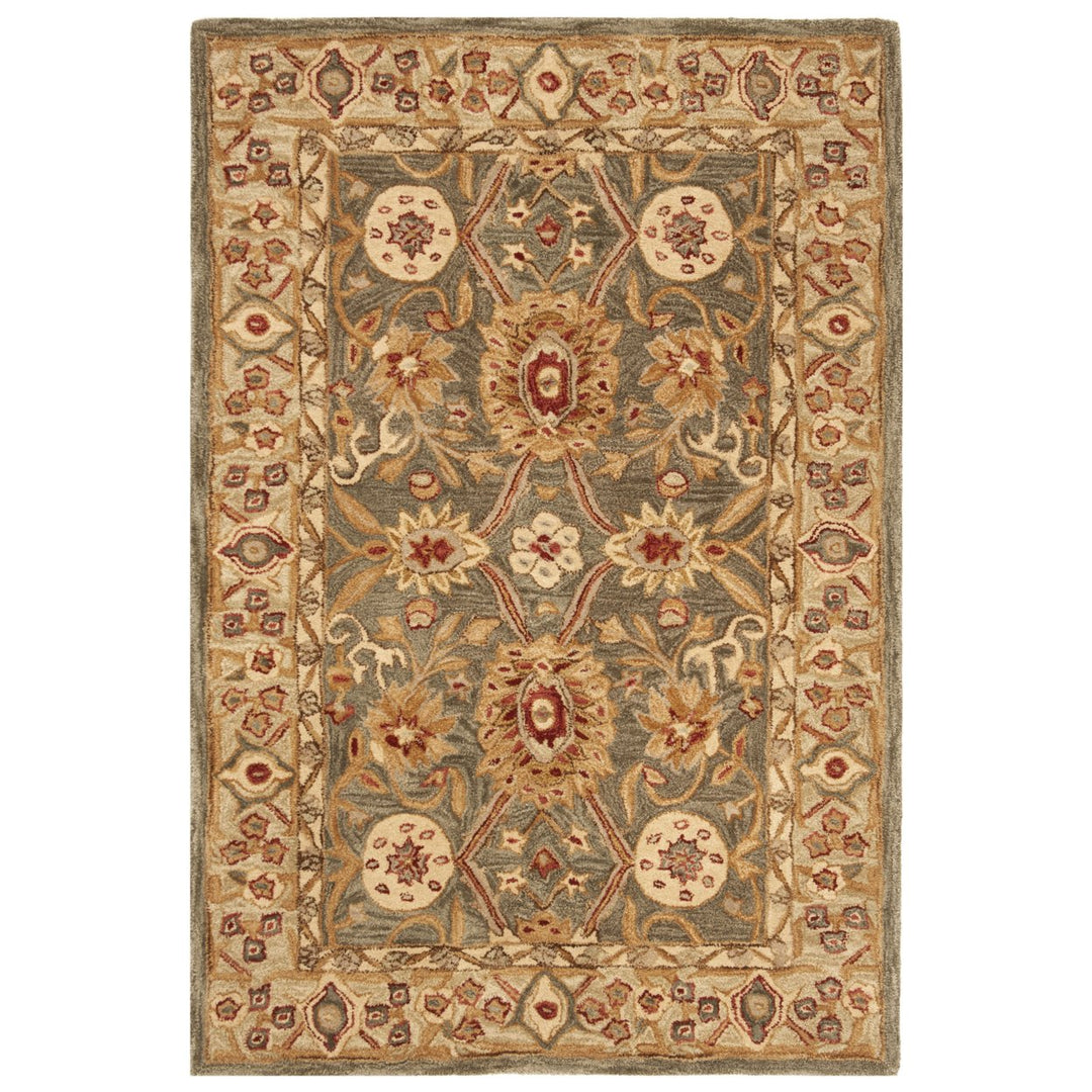 SAFAVIEH AN516A Anatolia Brown / Ivory Image 1