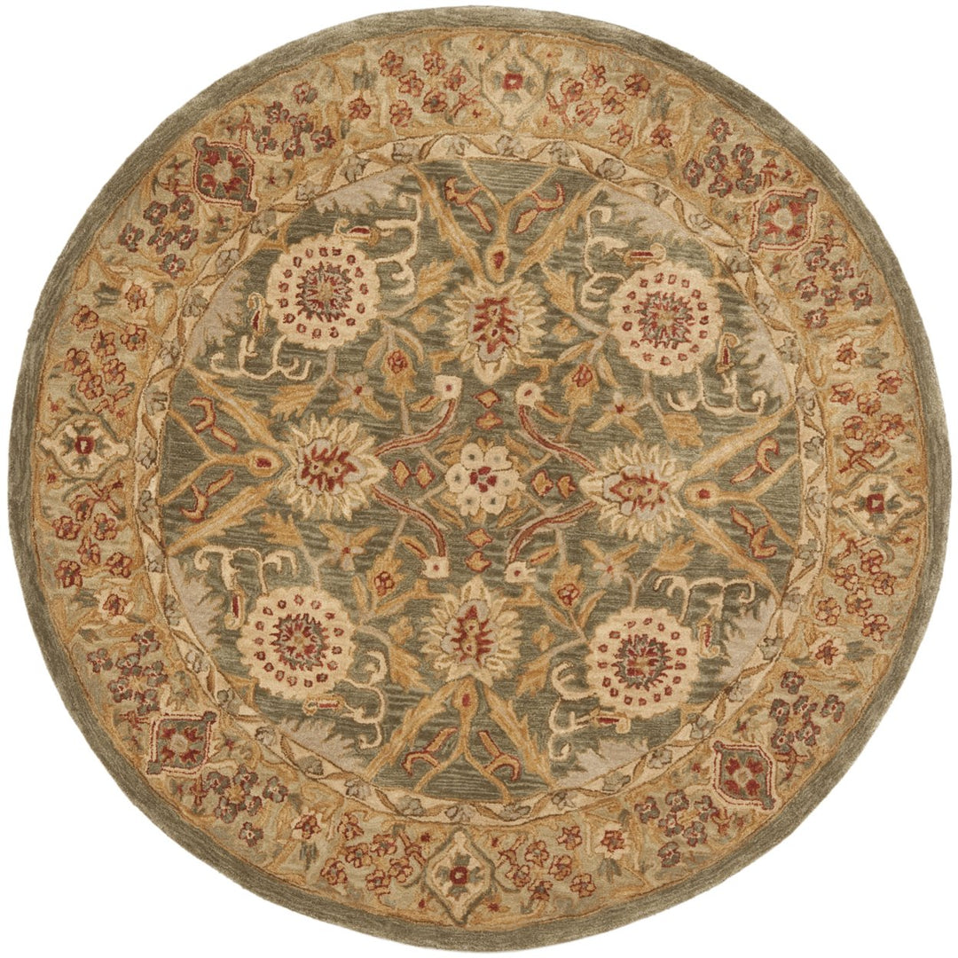 SAFAVIEH AN516A Anatolia Brown / Ivory Image 1