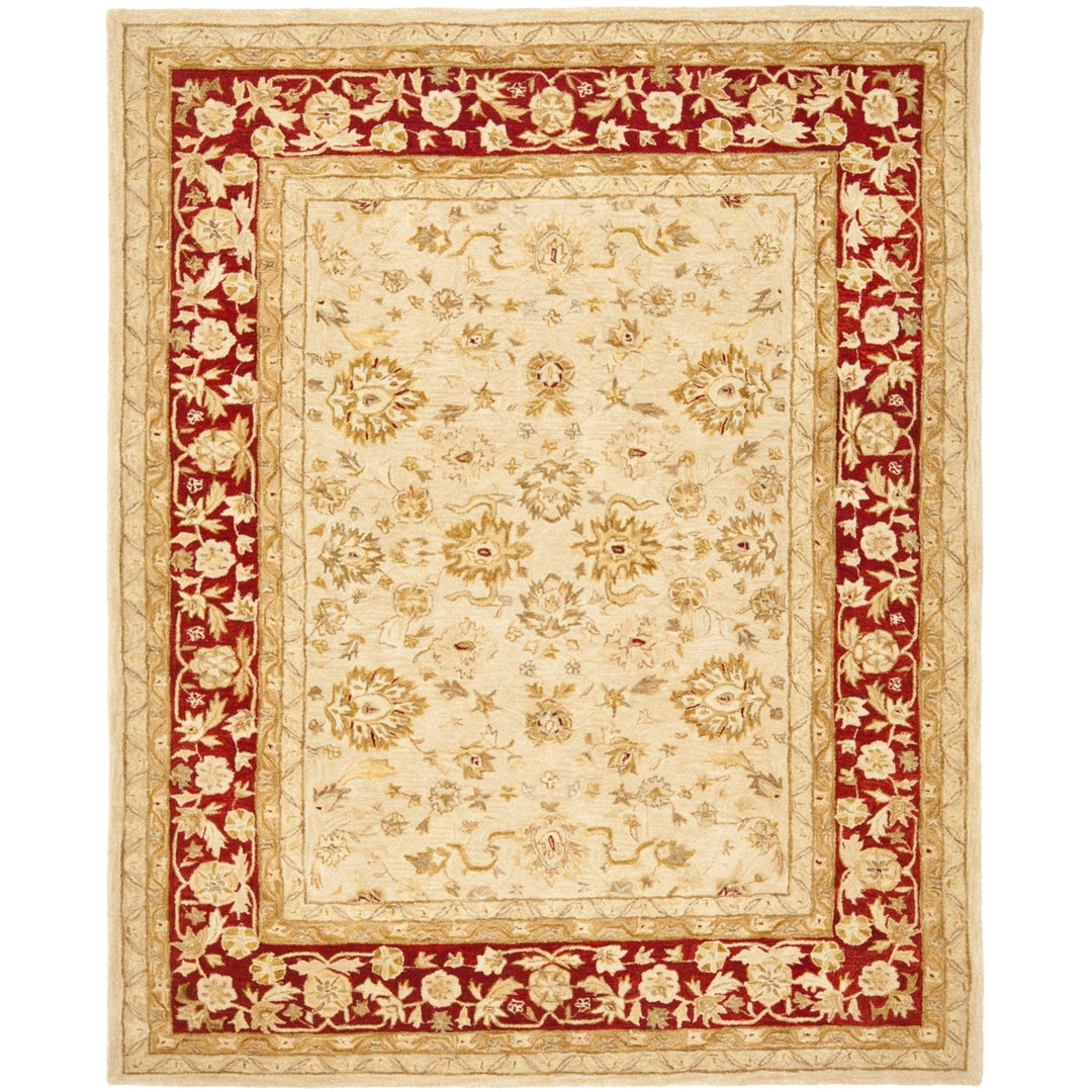 SAFAVIEH AN522C Anatolia Ivory / Red Image 1