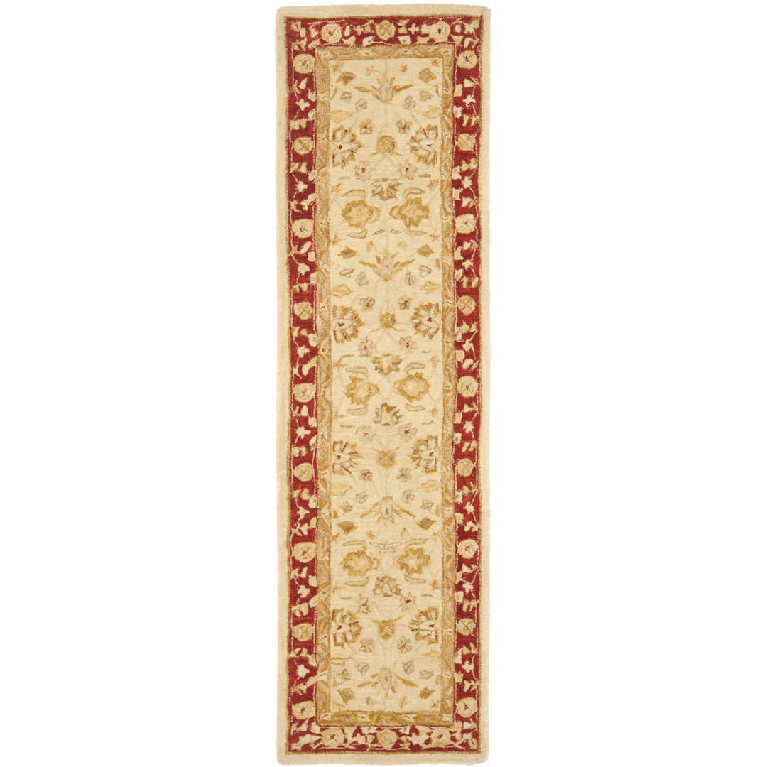 SAFAVIEH AN522C Anatolia Ivory / Red Image 3