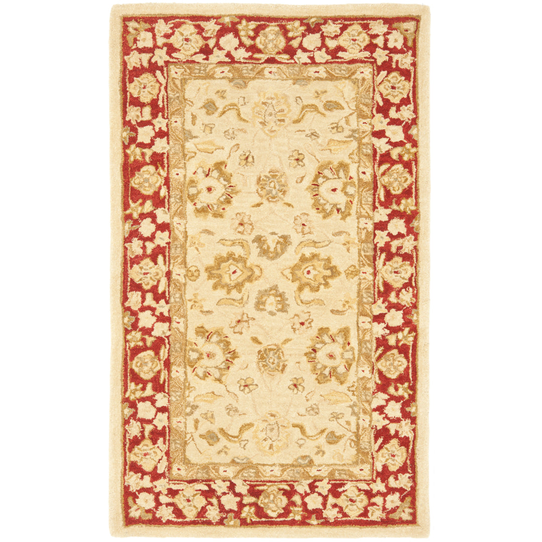 SAFAVIEH AN522C Anatolia Ivory / Red Image 4