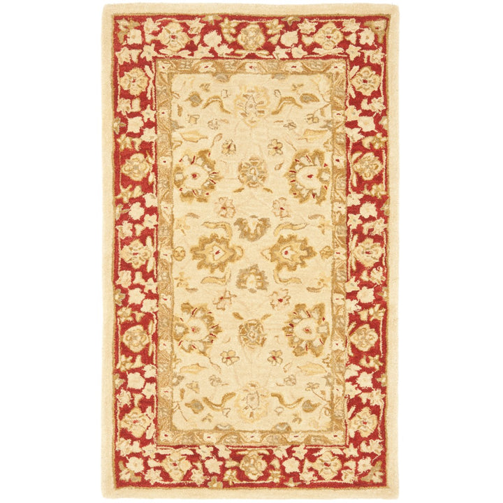 SAFAVIEH AN522C Anatolia Ivory / Red Image 1