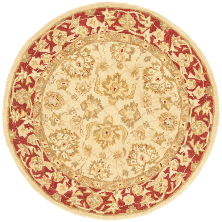 SAFAVIEH AN522C Anatolia Ivory / Red Image 6