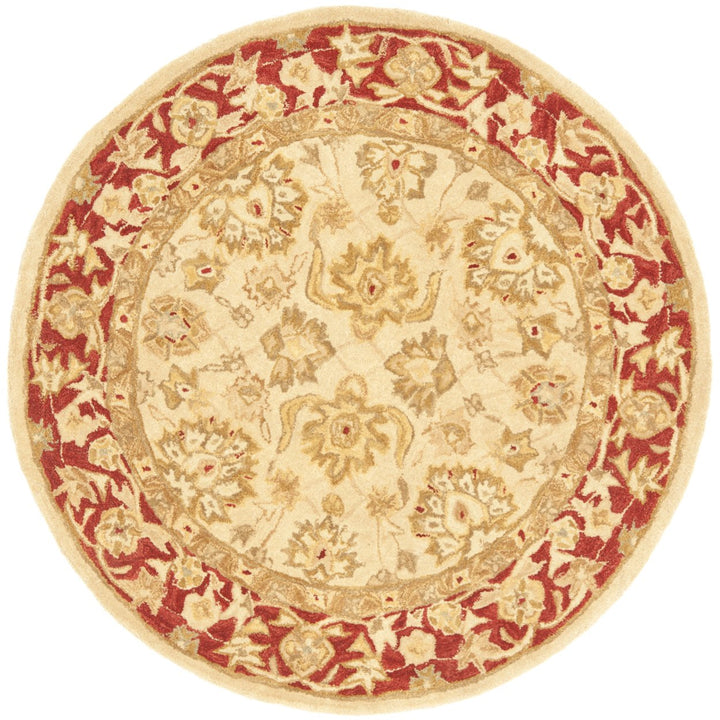 SAFAVIEH AN522C Anatolia Ivory / Red Image 1