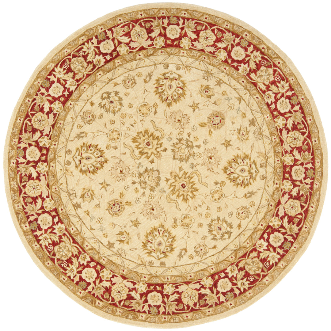 SAFAVIEH AN522C Anatolia Ivory / Red Image 7