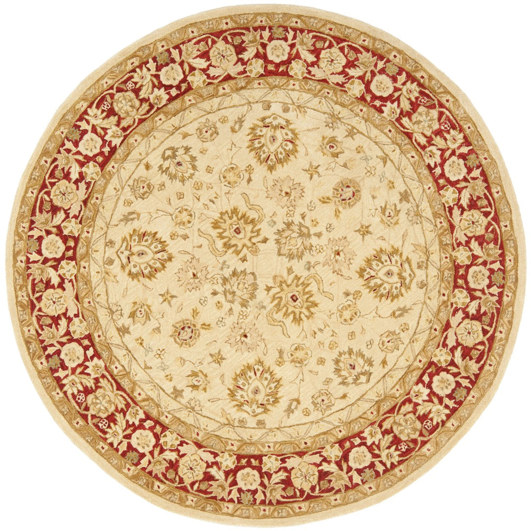 SAFAVIEH AN522C Anatolia Ivory / Red Image 1