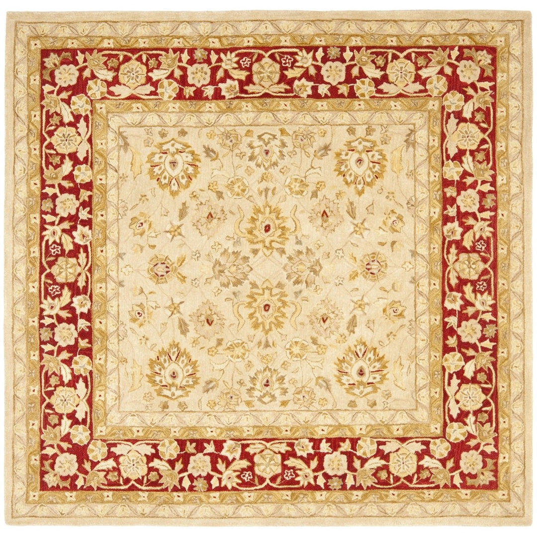 SAFAVIEH AN522C Anatolia Ivory / Red Image 1