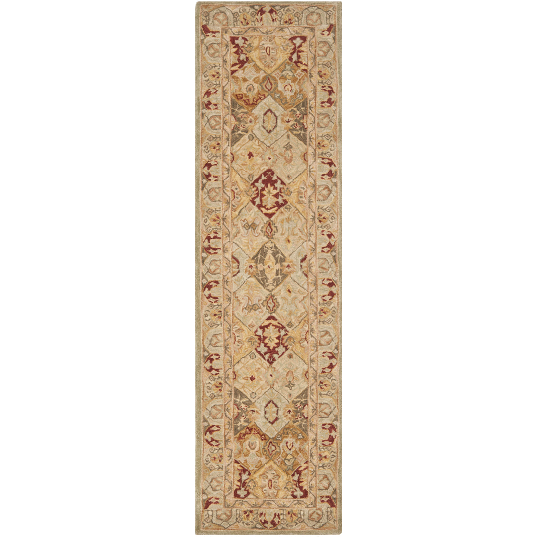 SAFAVIEH Anatolia AN530A Handmade Beige / Multi Rug Image 5