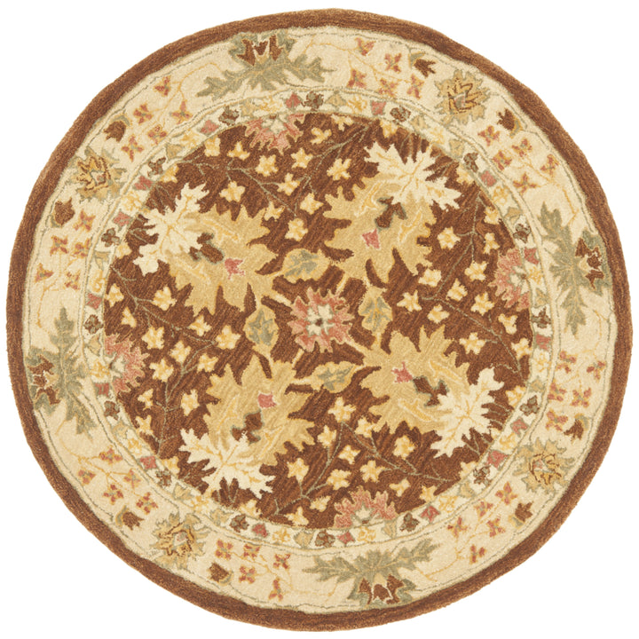 SAFAVIEH AN540B Anatolia Brown / Beige Image 6