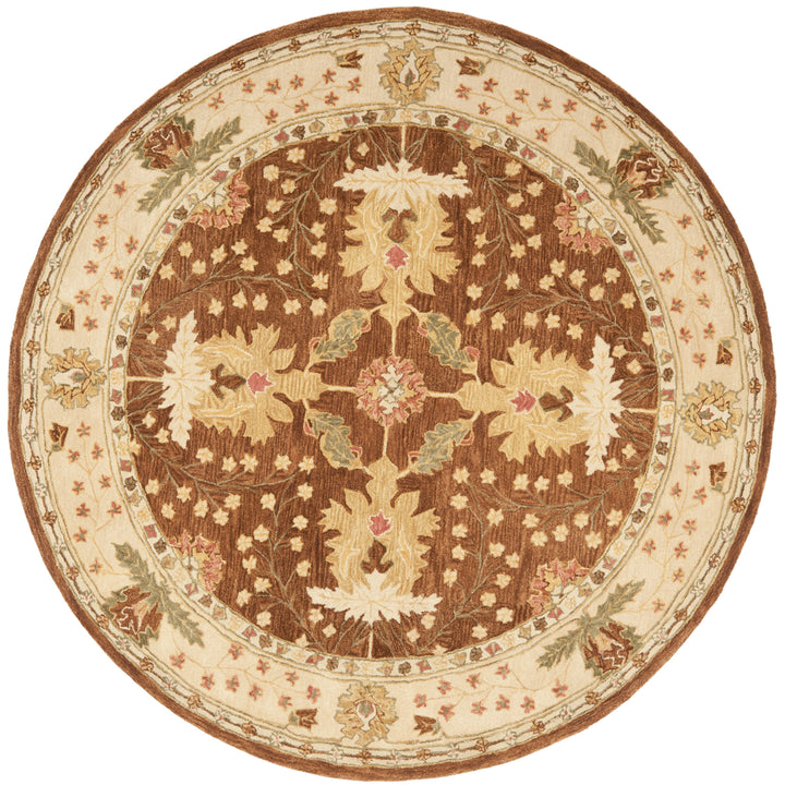 SAFAVIEH AN540B Anatolia Brown / Beige Image 10